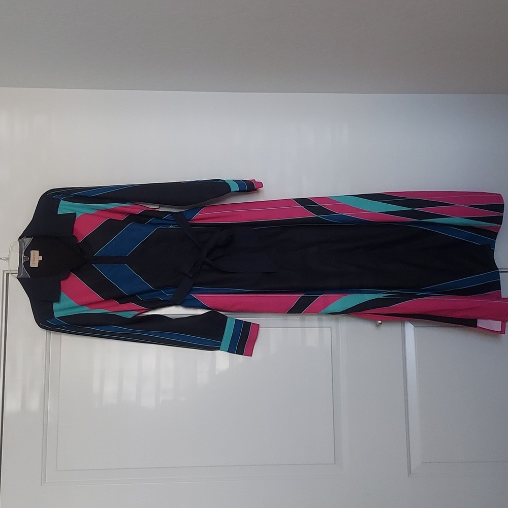 CIEBON Jynai Long Sleeve Shirt Dress Size L